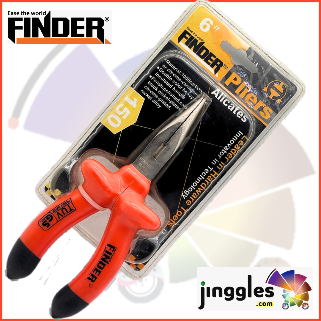 ​High Volt Long Nose Plier. 6&quot; | 8&#39;&#39;, Sizes: 6&quot; | 150mm