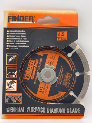 Diamond Cutting Disc. 4 1/2"
