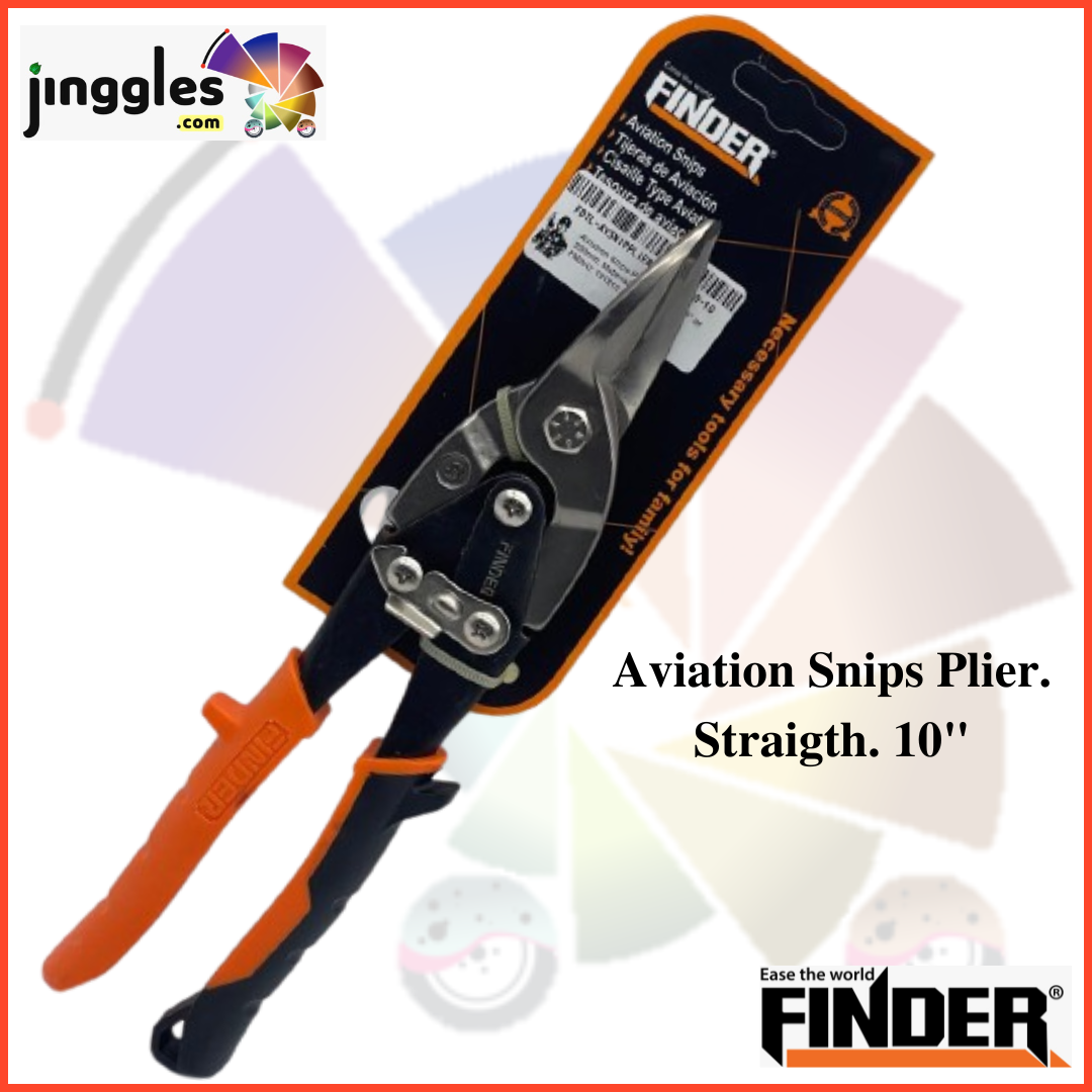 Aviation Snips Plier Left Bend | Right Bend | Straight. 10&quot;, Using: Straigth. 10&quot;