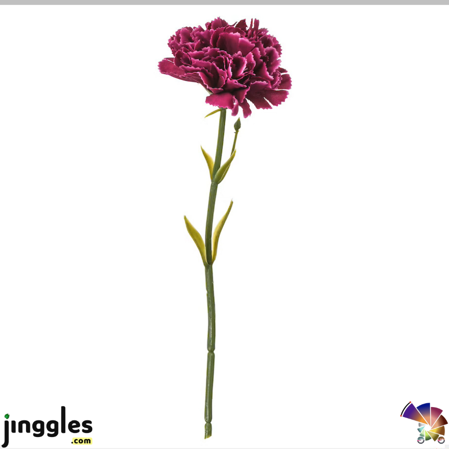 SMYCKA artificial flower carnation/dark lilac 30 cm