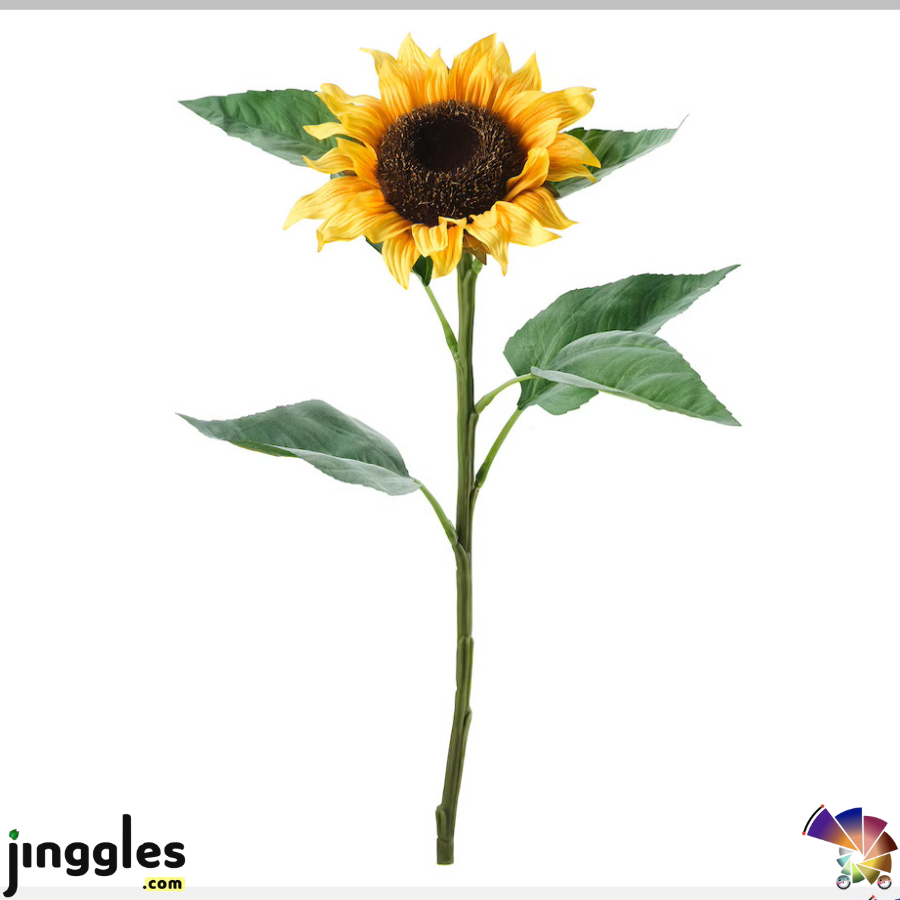 SMYCKA artificial flower sunflower yellow 51 cm