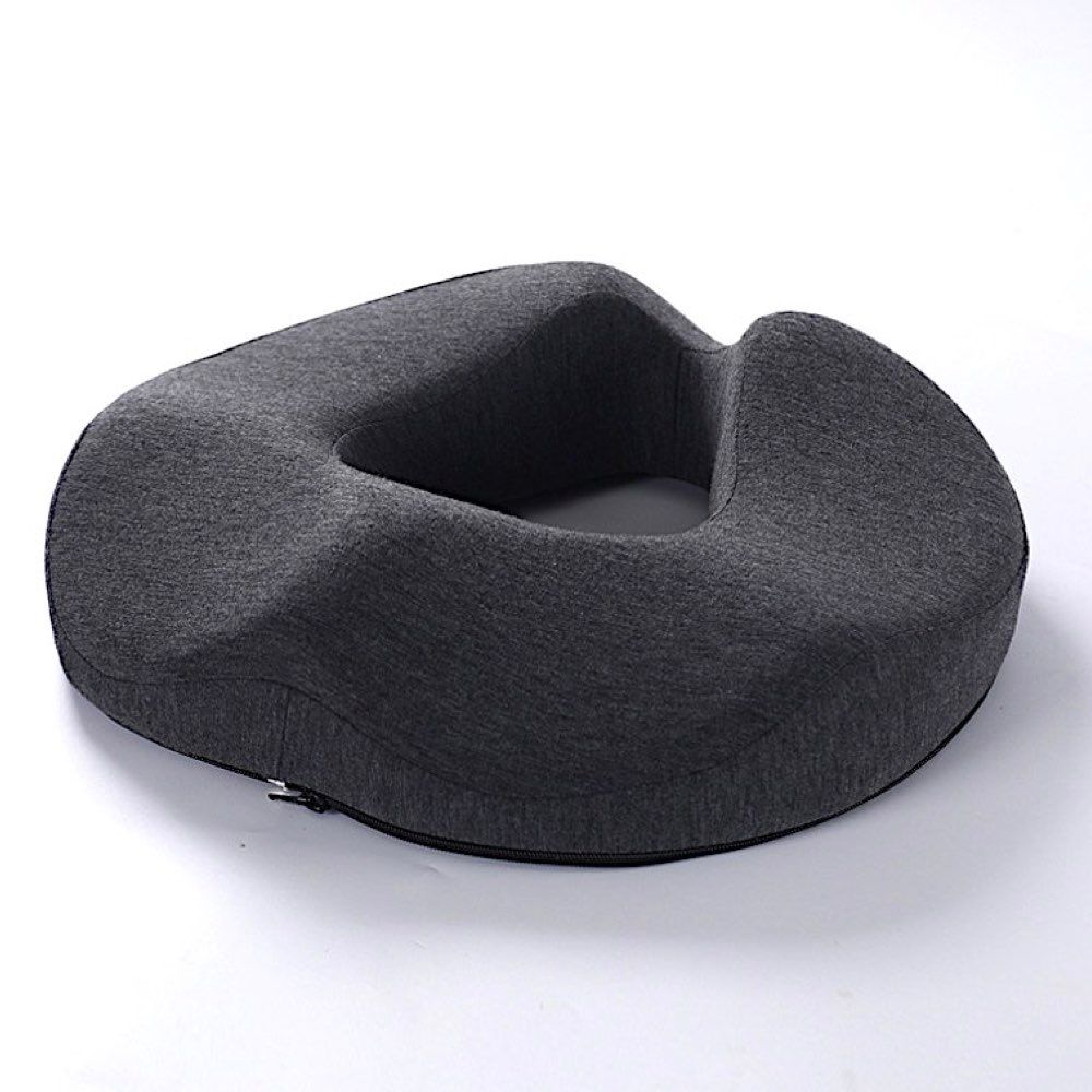 Haemorrhoid Orthopaedic Support Memory Foam Seat Cushion. 42x37x9.5cm