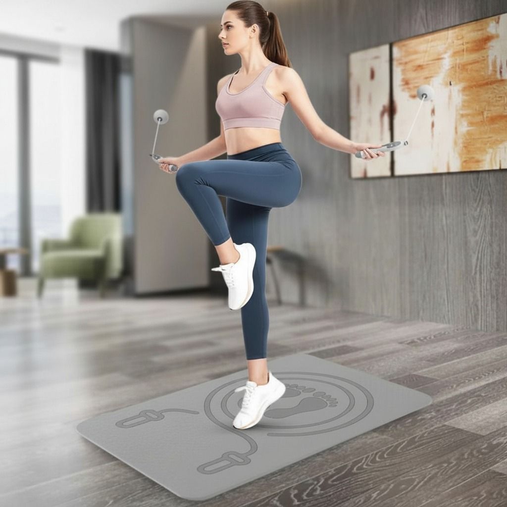 Thickened 6mm Exercising &amp; Yoga Mat. 60x40cm.