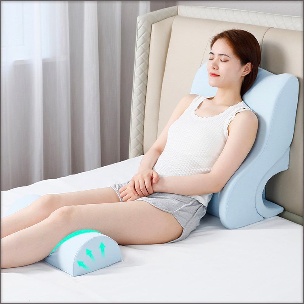 Bed Backrest Orthopaedic Back Support Pillow. 50x30x58