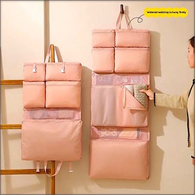 7x Compartment Travel Cloths Organising Storage Hanging Bag.
