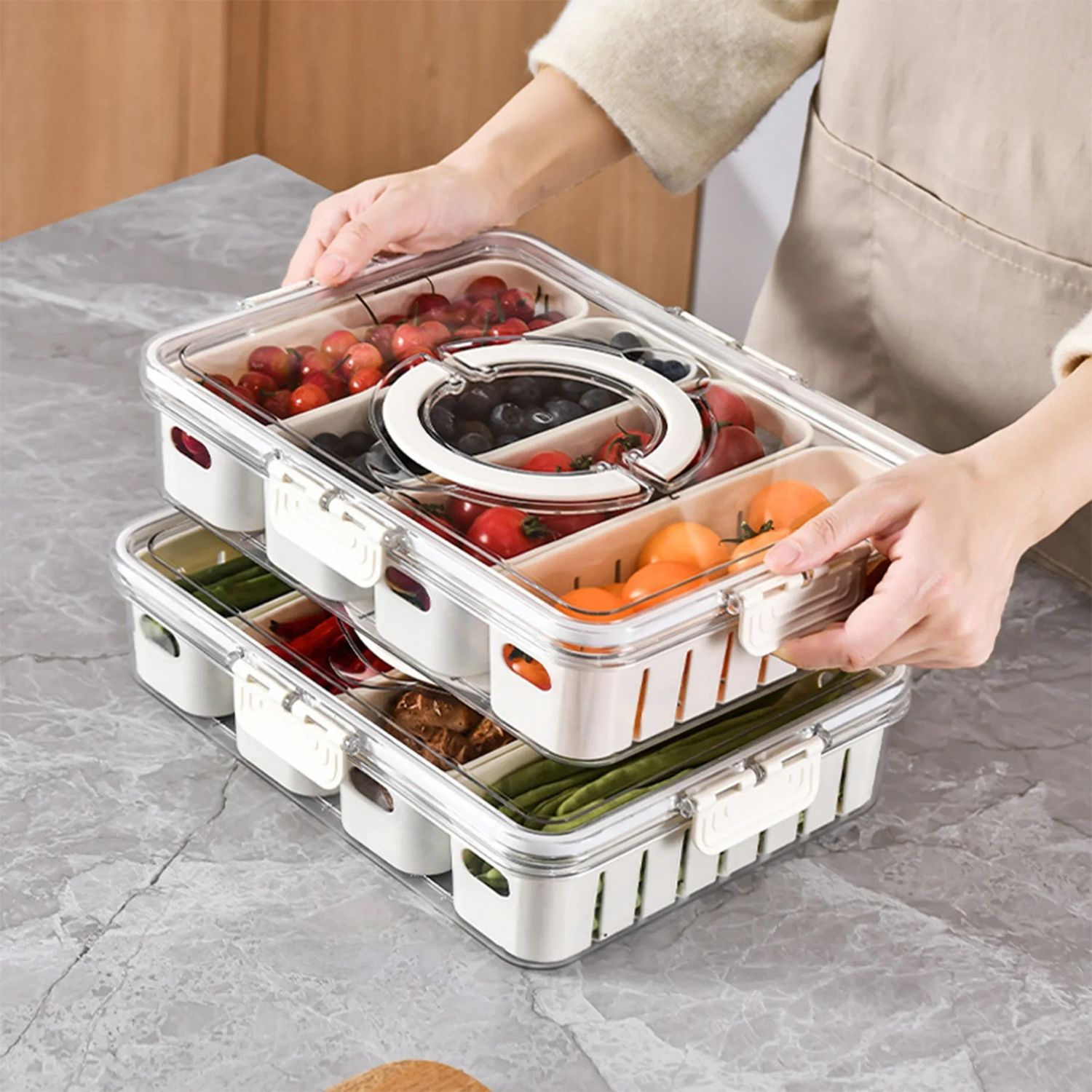 Food-Grade Sealed Refrigerator Storage Box