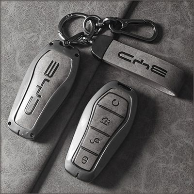 BYD Vehicle Key Protective Metal Enclosure With Metal Clamp Holder &amp; Strap