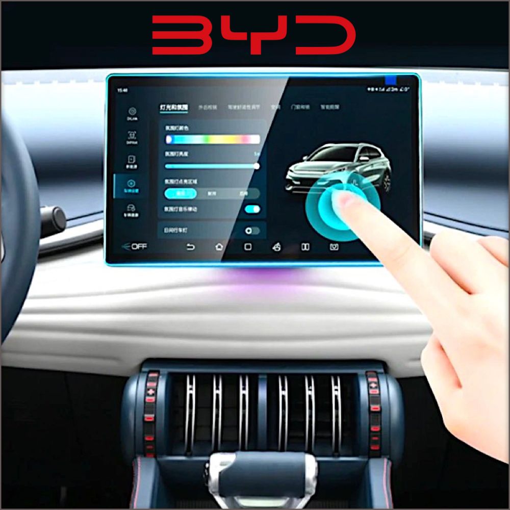 15.6" Tempered Glass LCD High-Definition Screen Protector for BYD
