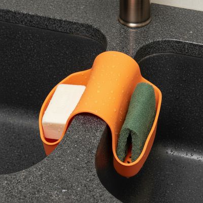 Sink Sponge Two Pockets Holder.