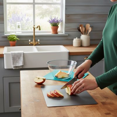 Flexible Chopping Board. 2pc/Pack. Size: 28x36cm