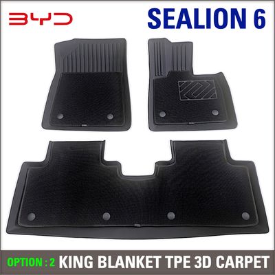 BYD SEALION 6 Floor Carpets. 3xDesigns + Trunk Liner