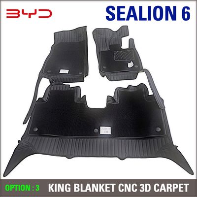 BYD SEALION 6 Floor Carpets. 3xDesigns + Trunk Liner