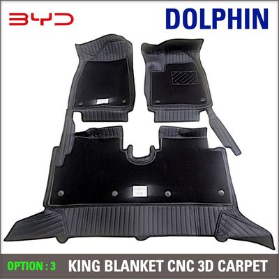 BYD Dolphin (2024) Floor Carpets. 3xDesigns + Trunk Liner