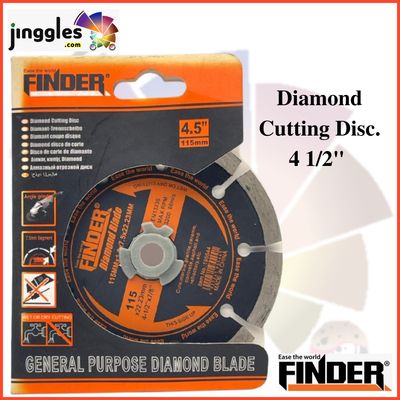 Diamond Cutting Disc. 4 1/2"