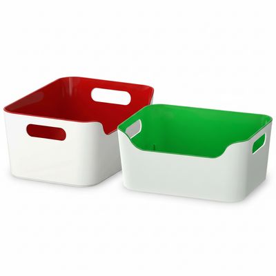 Solid Plastic Box. Size: 24x17x10 cm
