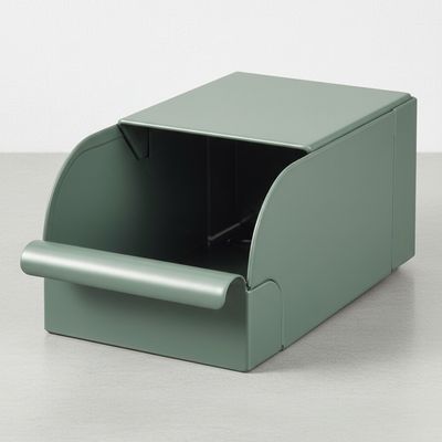 Desktop Metal Open-Type Box. 9x17x7.5 cm