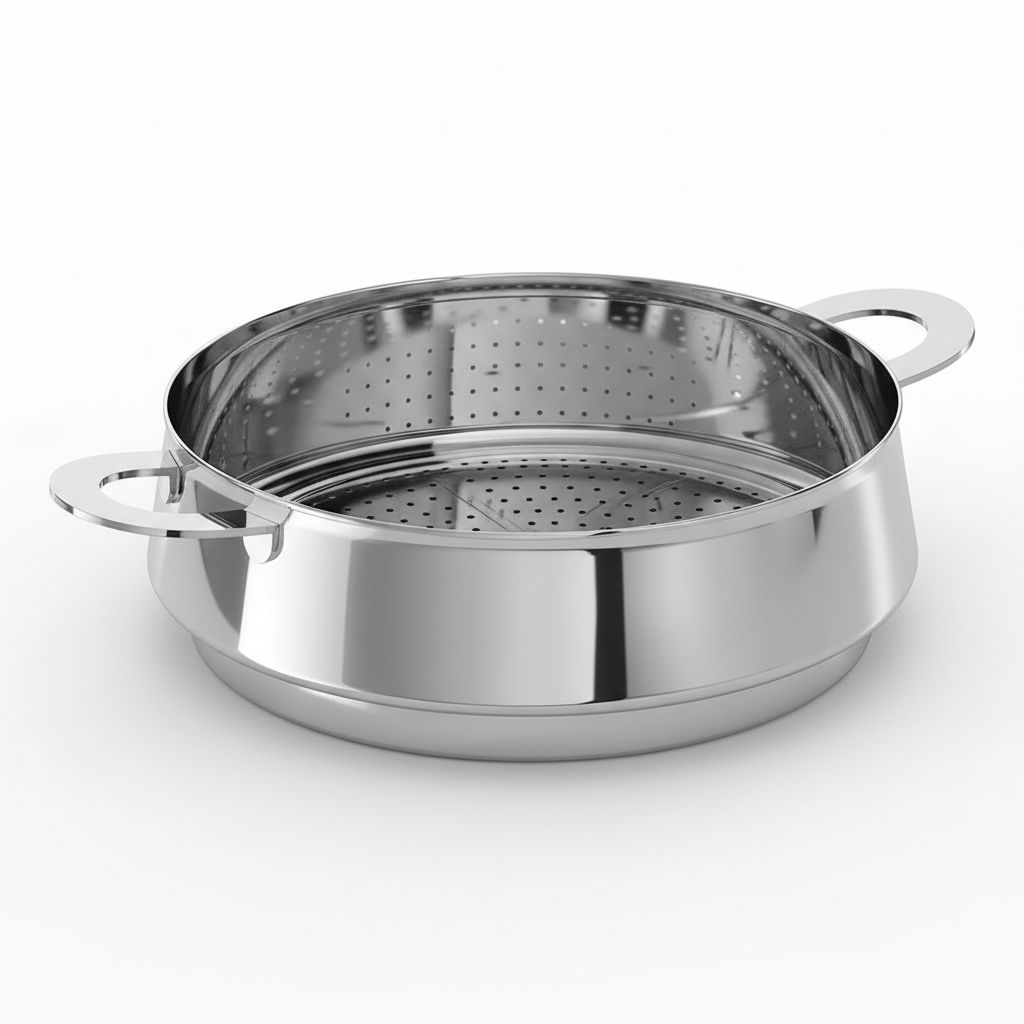 Stainless Steel Steamer Pot. 4-5 Ltr