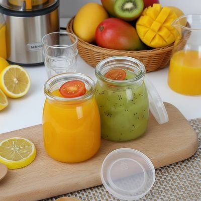 Spice Storage Glass Jars. 100ml each. 4pcs/Set.