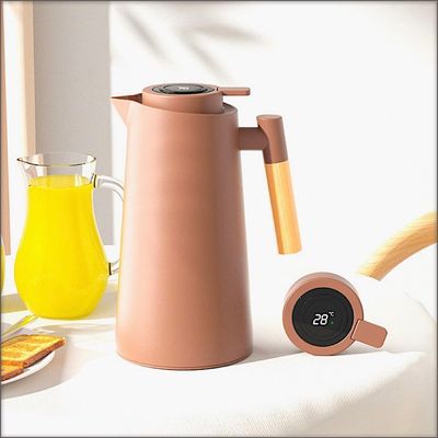 Temperature Display Nordic Glass Liner Thermos Flask. 1L