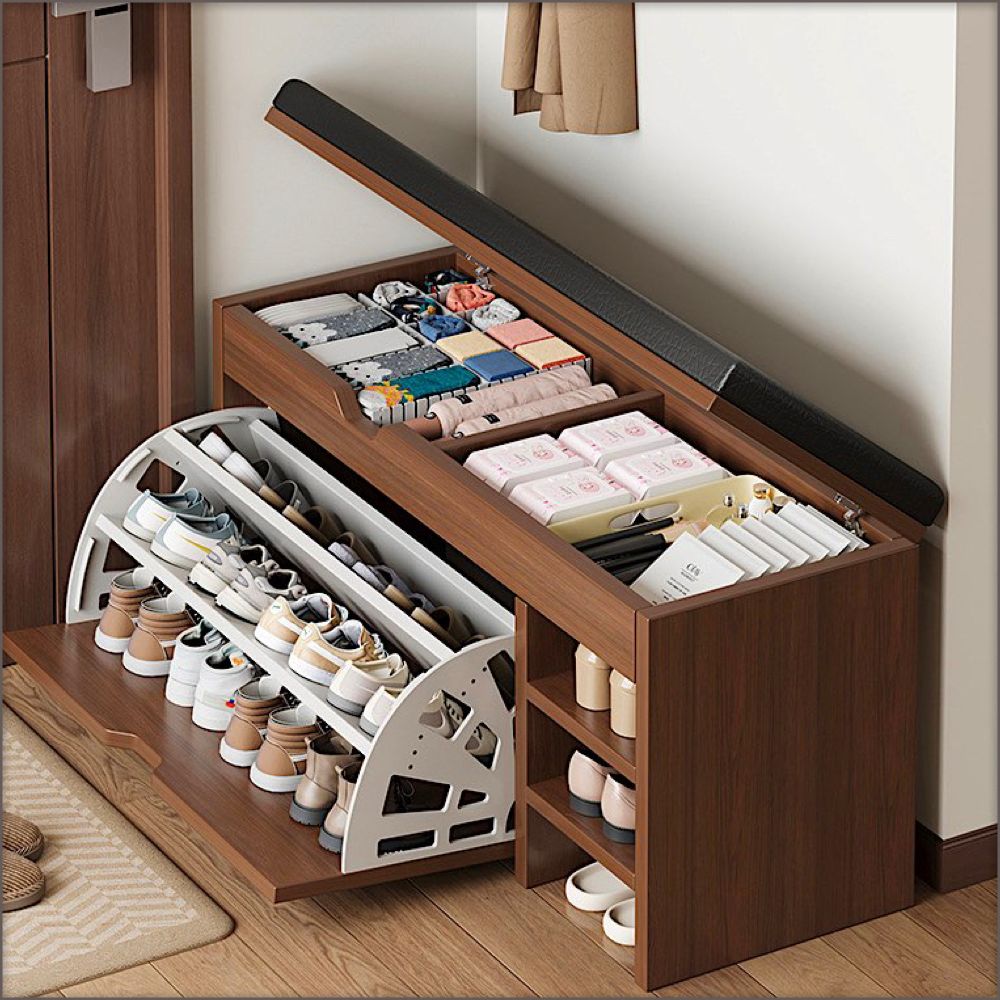Shoes Storage Organizer Cabinet with Sitting Bench. 3x Designs in 3 Sizes.