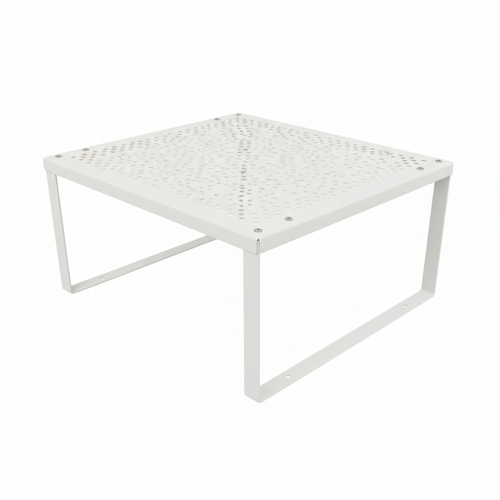 Metal Shelf Insert, White, 32x28x16 cm (big)