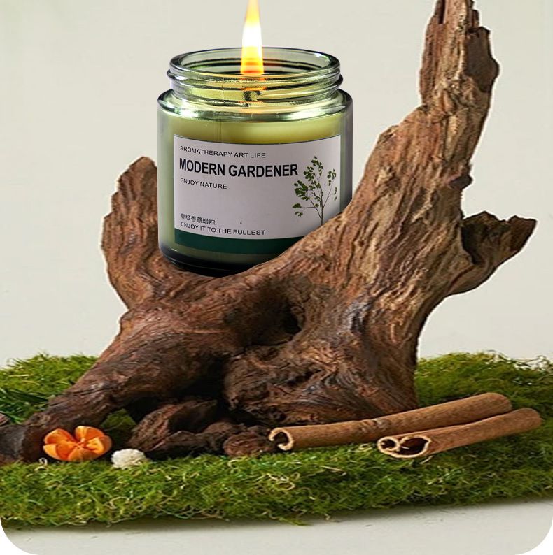 Aromatherapy Long-Lasting Scented Candles Wax in Glass 200g Bottle.