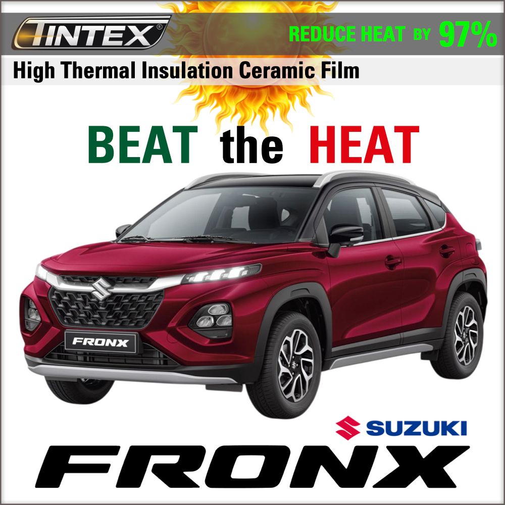 Tint SUZUKI FRONX >> Install HEAT Resistant Windshield Film |  Interior TPU Film |  Exterior PPF Film.