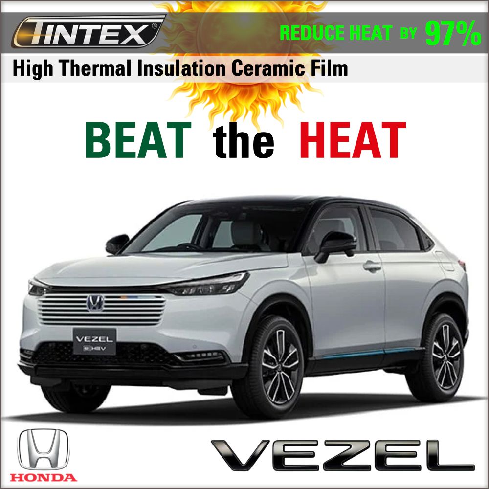 Tint HONDA VEZEL (2024/25) >> Install HEAT Resistant Windshield Film |  Interior TPU Film |  Exterior PPF Film.