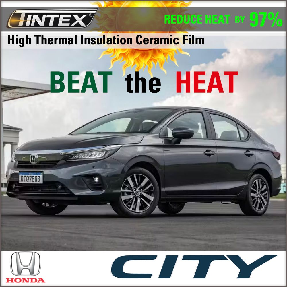 Tint HONDA CITY (2024/25) >> Install HEAT Resistant Windshield Film |  Interior TPU Film |  Exterior PPF Film.
