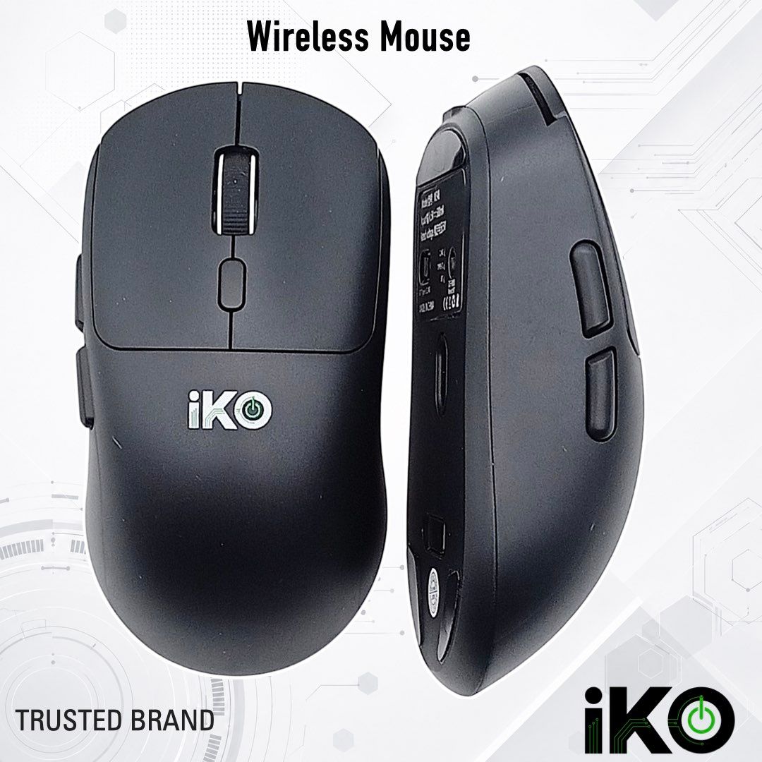 Rechargeable 200Hrs+ 6-Buttons Wireless Mouse