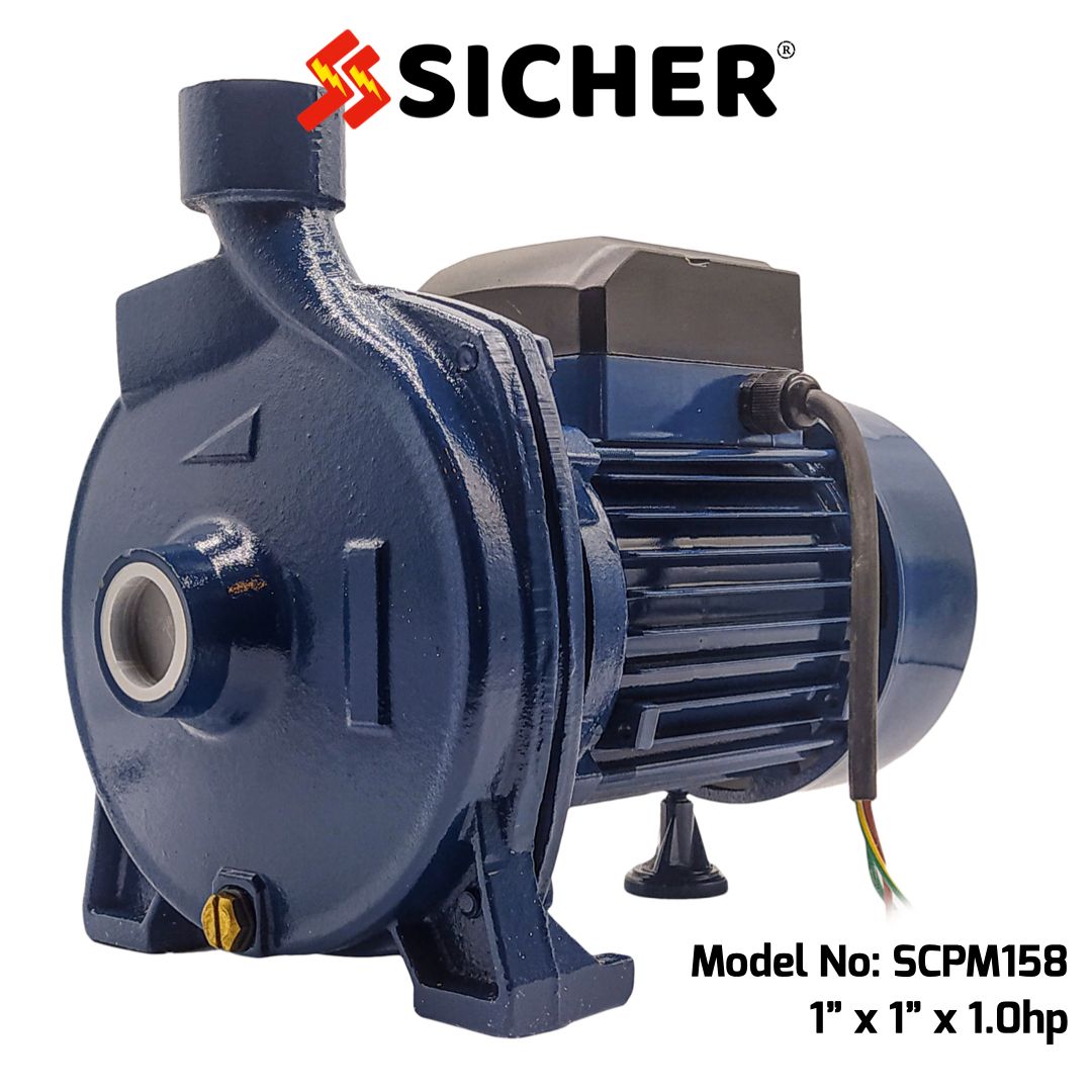 SICHER Centrifugal Water Pump. 1"x1"  |   1.0HP  |  92FT