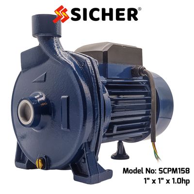 SICHER Centrifugal Water Pump. 1"x1"  |   1.0HP  |  92FT