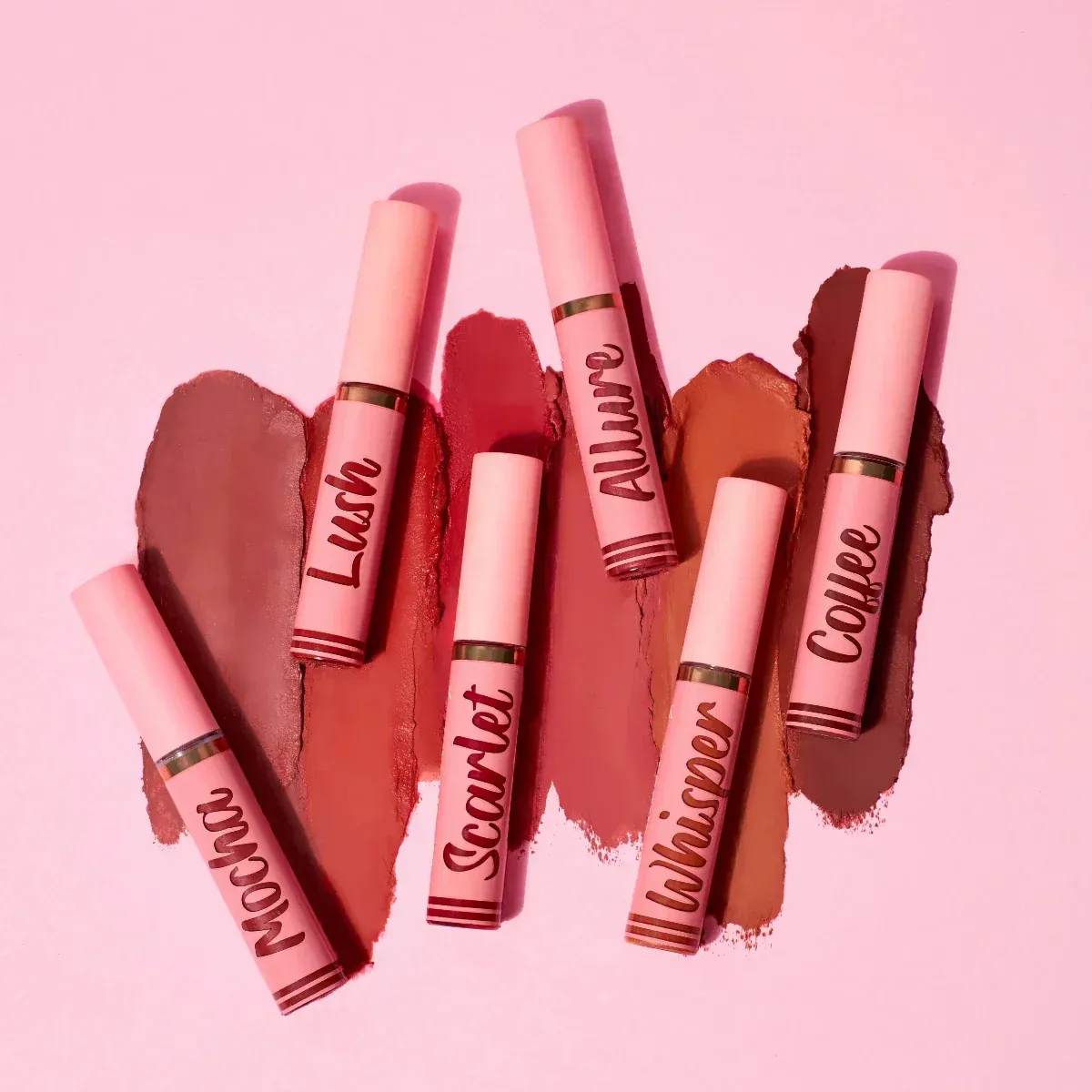Matte Liquid Lip Cream. 10 Shades.