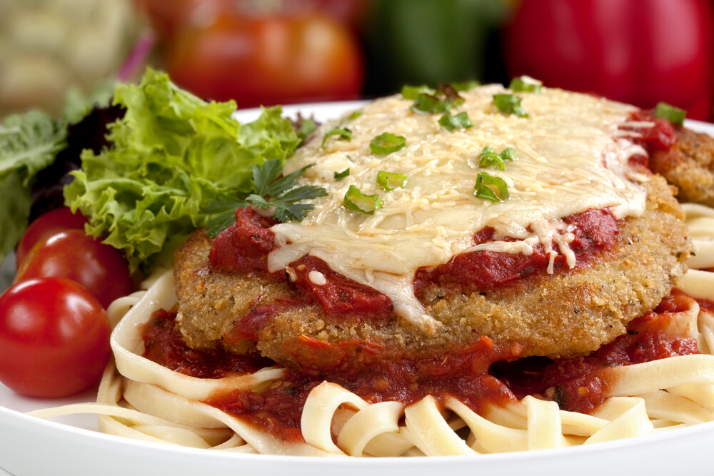 Nr.93 Schnitzel Bolognese