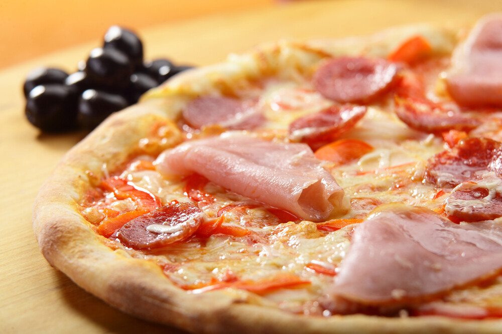 Nr.03 Pizza Vorderschinken