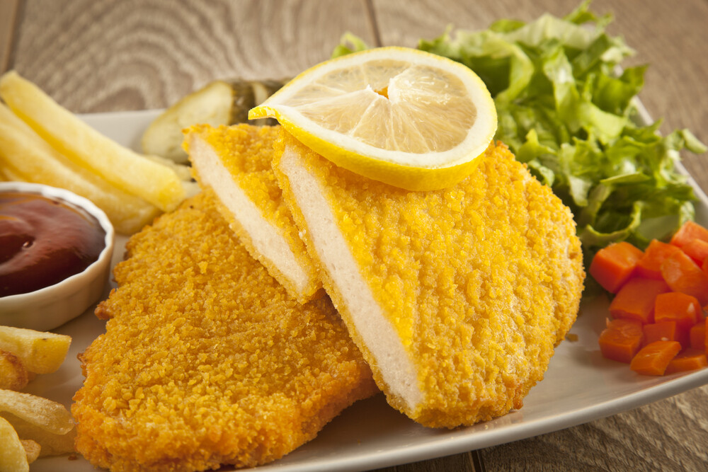 Nr.90 Hähnchenschnitzel paniert