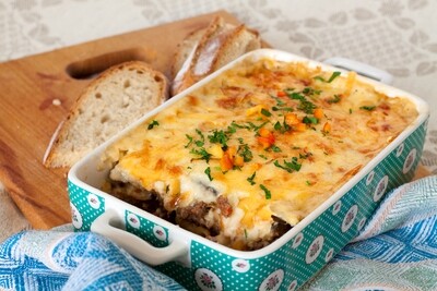 Nr.104 Hackfleisch-Auflauf Nr.104 Hackfleisch-Auflauf