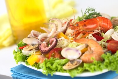 Nr.117 Meeresfrüchten Salat Nr.117 Meeresfrüchten Salat