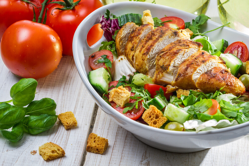 Nr.115 Schnitzelstreifen-Salat Nr.115 Schnitzelstreifen-Salat
