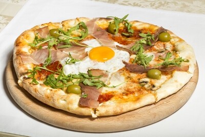 Nr.35 Pizza vier Jahreszeiten Nr.35 Pizza vier Jahreszeiten