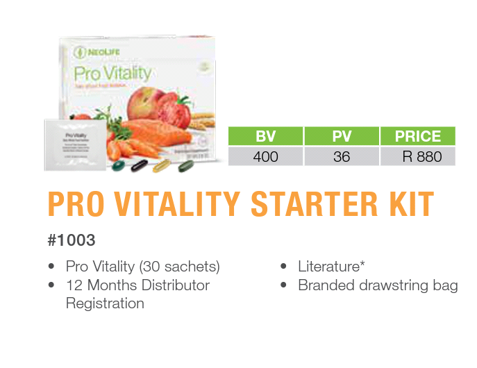 Pro Vitality Starter Kit