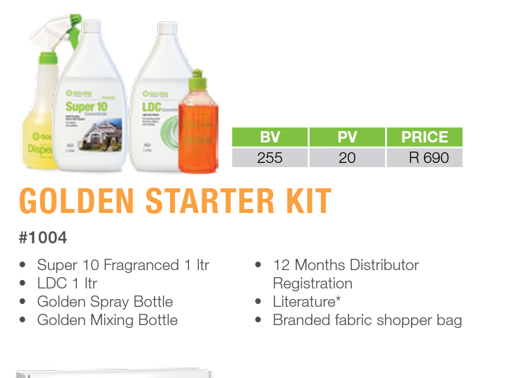 Golden Starter Kit