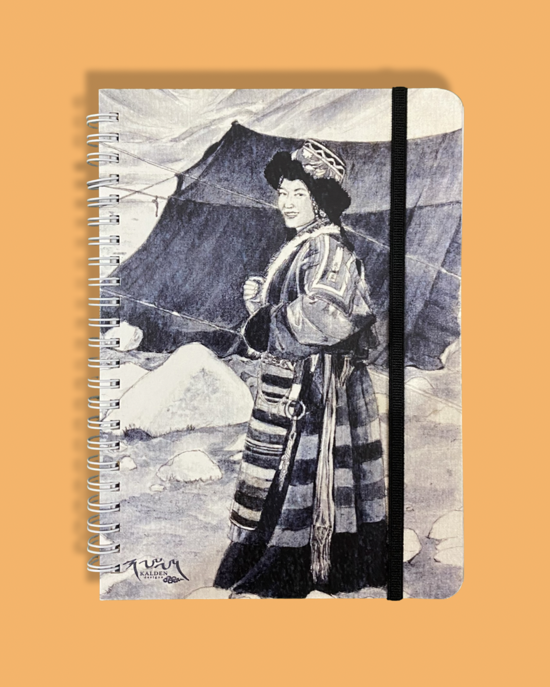 Tibetan Woman Journal (Available In Plain & Lined)