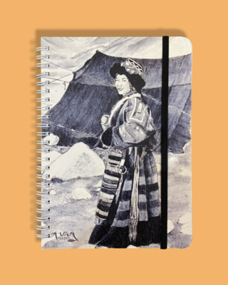 Tibetan Woman Journal (Blank)