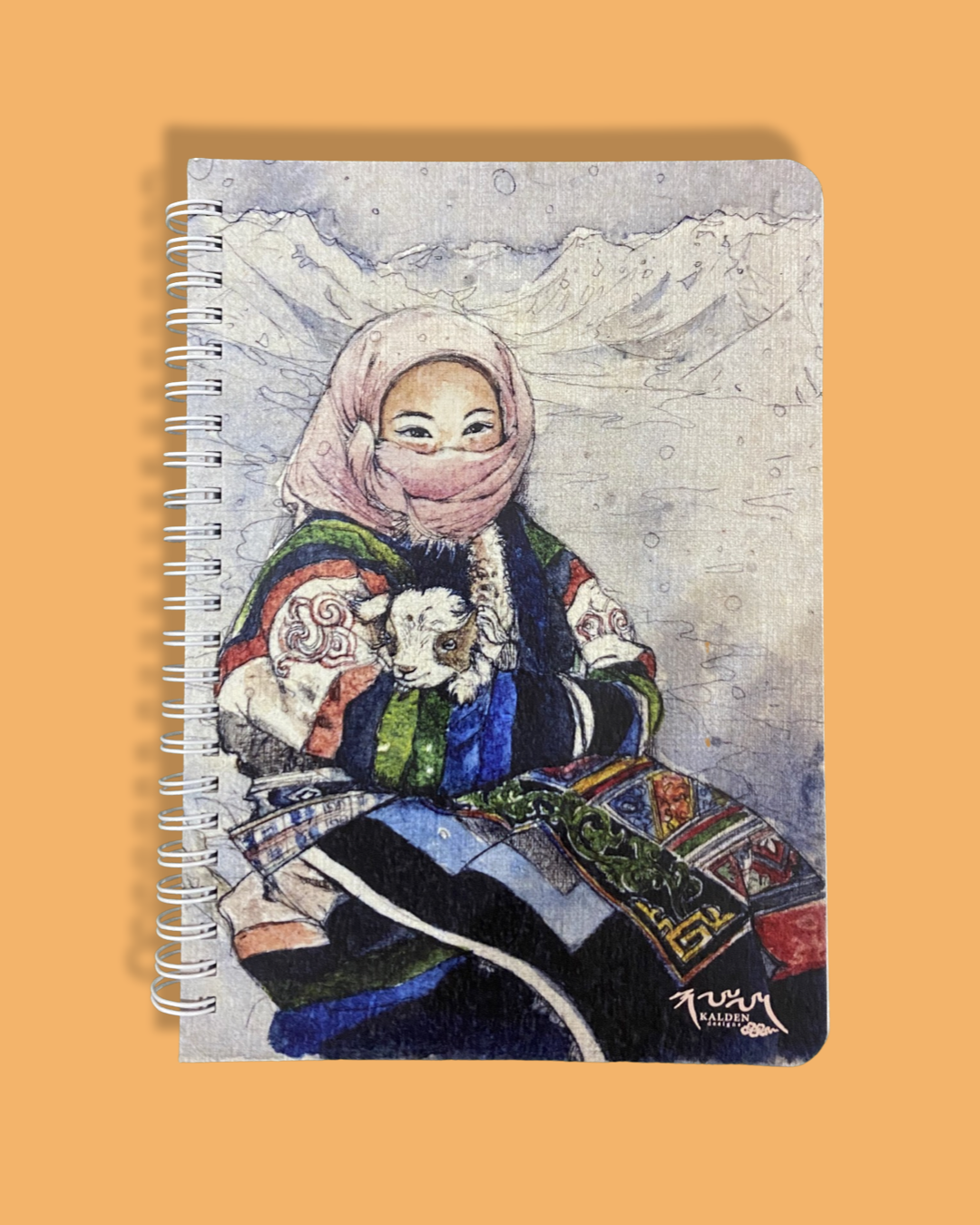 Tibetan Girl Journal (Available In Plain & Lined)