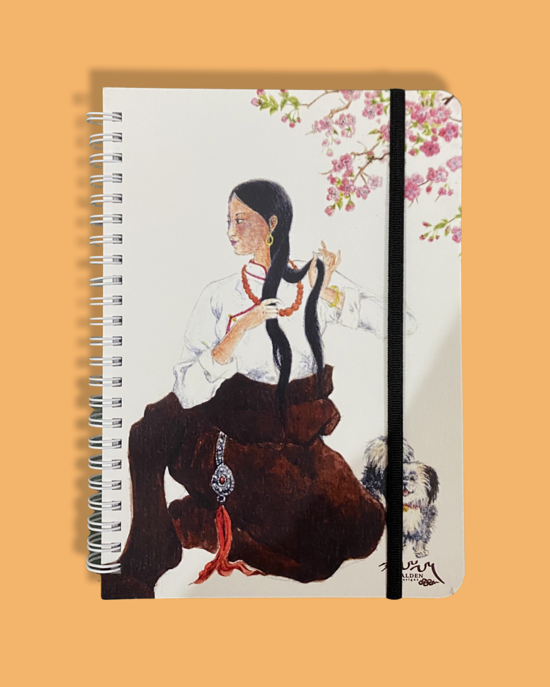 Tibetan Woman Journal (Available In Plain & Lined)