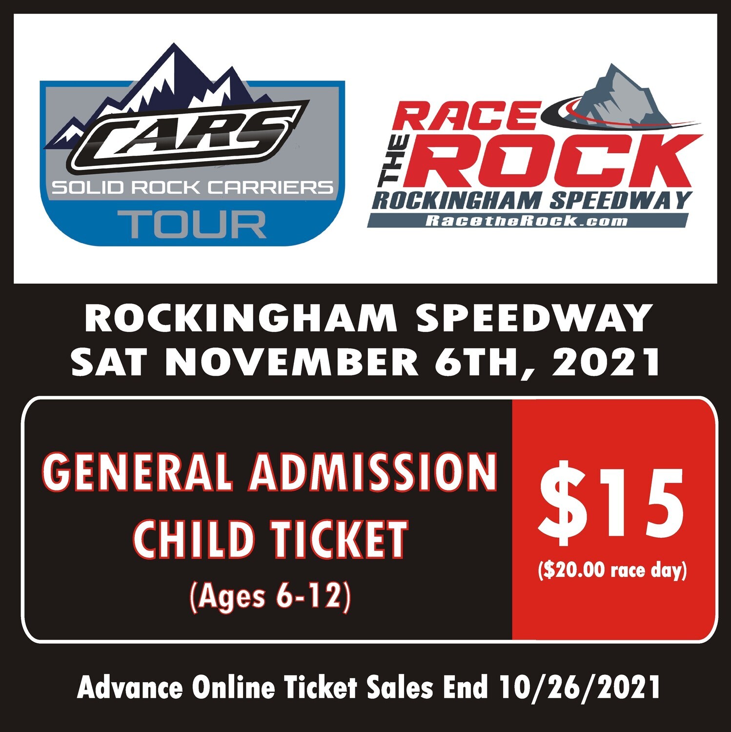 General Admission - Child (6-12) General Admission - Child (6-12)