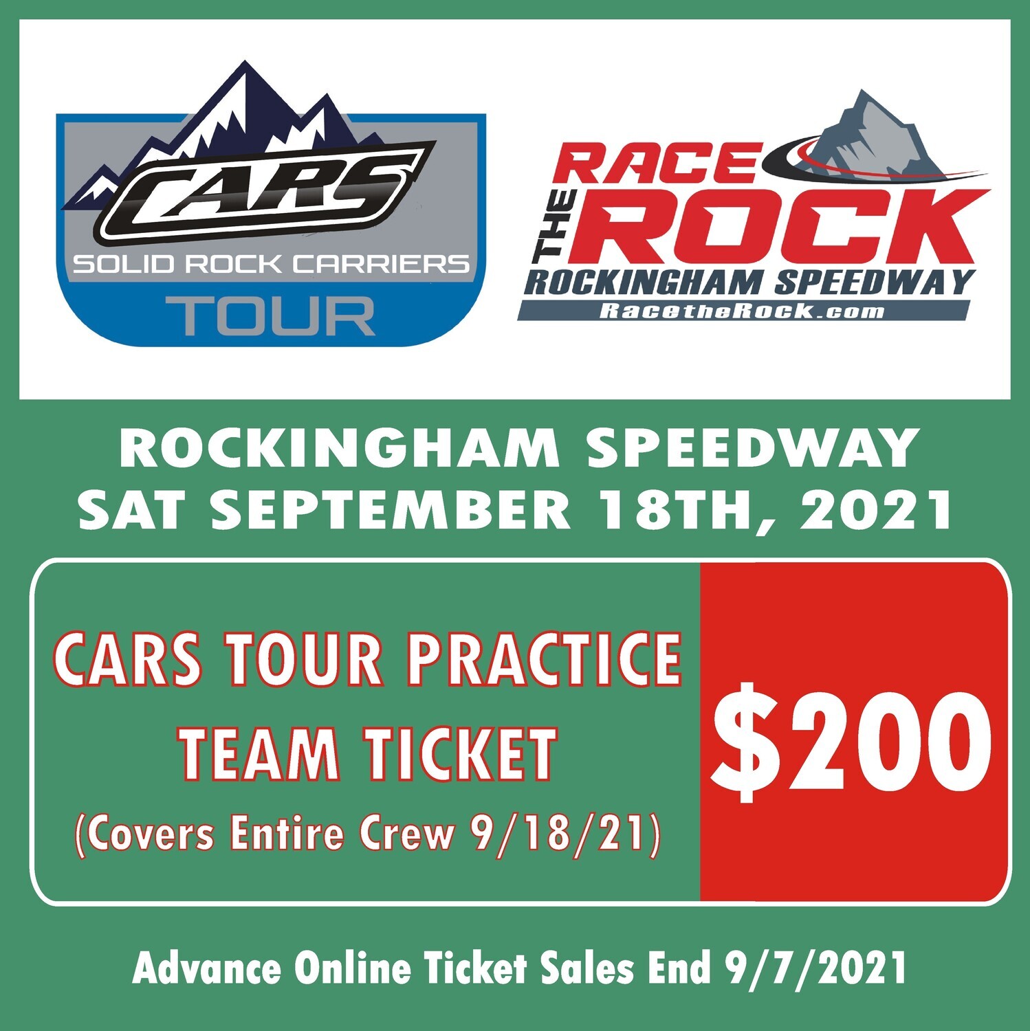 Practice - CARS Tour - 9/18/21 Practice - CARS Tour - 9/18/21