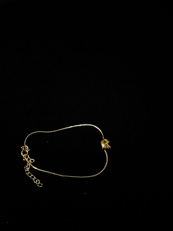 R Letter Bracelet