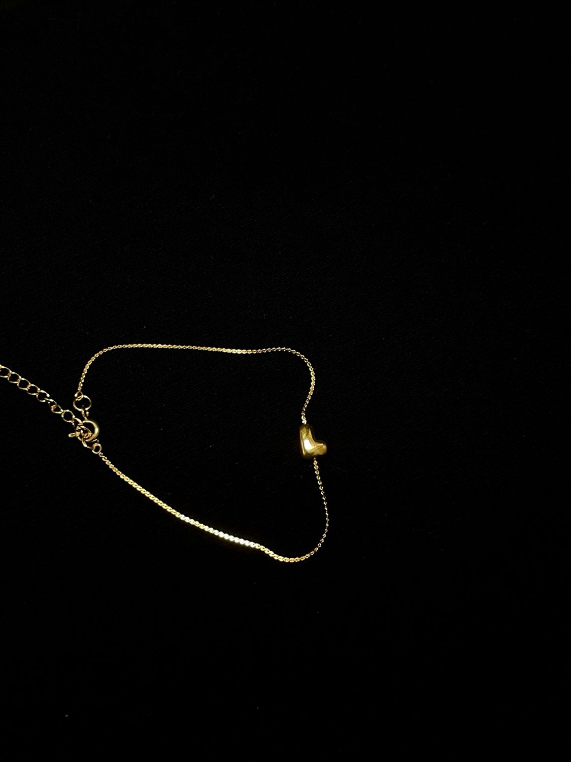 L Letter Bracelet